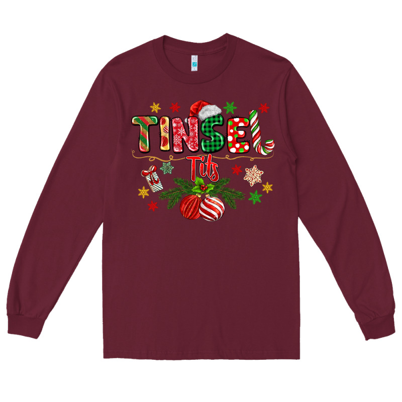 Tinsel Tits Long Sleeve Tee by MaliasSmallBusiness | Teevron