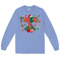 Colony Blue tinsel tits Long Sleeve Tee - MaliasSmallBusiness