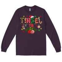 Plum tinsel tits Long Sleeve Tee - MaliasSmallBusiness