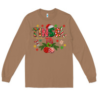 Toasted Coconut tinsel tits Long Sleeve Tee - MaliasSmallBusiness