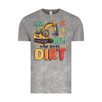 Cloud Rock just a boy who loves dirt Vintage Tee - MaliasSmallBusiness