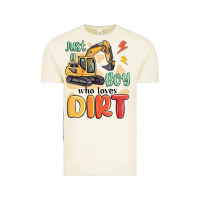 Vintage Arctic just a boy who loves dirt Vintage Tee - MaliasSmallBusiness