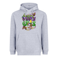 Heather Grey happy mardi gras yall Heavyweight Hoodie - CowGirlArtShop