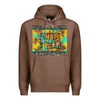 Chestnut faith over fear Premium Hoodie - CowGirlArtShop