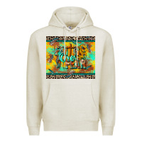 Oatmeal Heather faith over fear Premium Hoodie - CowGirlArtShop