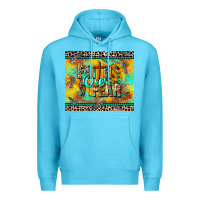 Ocean Blue faith over fear Premium Hoodie - CowGirlArtShop