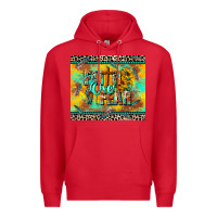 Red faith over fear Premium Hoodie - CowGirlArtShop