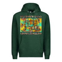 Sports Green faith over fear Premium Hoodie - CowGirlArtShop