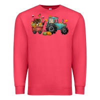 Cardinal thanksgiving tractor Premium Sweatshirt - CowGirlArtShop