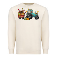 Sandshell thanksgiving tractor Premium Sweatshirt - CowGirlArtShop