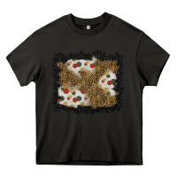 Asphalt christmas mistletoe background Heavy Core Tee - BundleAndBundleShop
