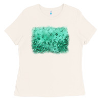 Bone green glitter background Ladies Tee - JahusDesignShop