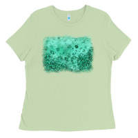 Matcha green glitter background Ladies Tee - JahusDesignShop