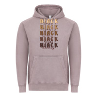 Vintage Zinc black history Vintage Hoodie - MaliasSmallBusiness