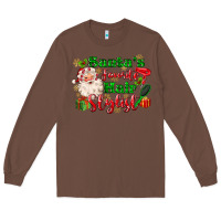 Chestnut santas favorite hair stylist Long Sleeve Tee - MaliasSmallBusiness