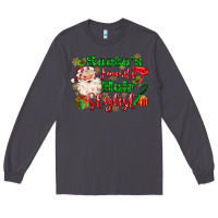 Smoke santas favorite hair stylist Long Sleeve Tee - MaliasSmallBusiness