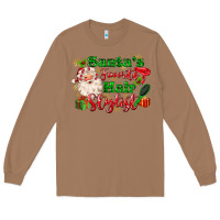 Toasted Coconut santas favorite hair stylist Long Sleeve Tee - MaliasSmallBusiness