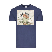 Vintage Denim nail boss Vintage Tee - MaliasSmallBusiness