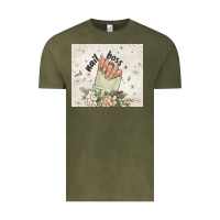 Vintage Olive nail boss Vintage Tee - MaliasSmallBusiness