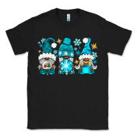 Black winter afro gnomies Classic Tee - NancyCooperArtShop