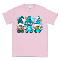 Bubblegum Pink winter afro gnomies Classic Tee - NancyCooperArtShop