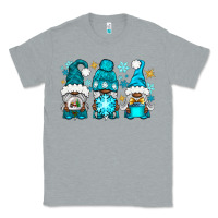 Heather Grey winter afro gnomies Classic Tee - NancyCooperArtShop
