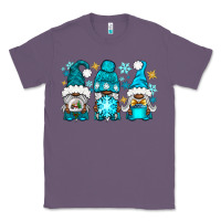 Lavender winter afro gnomies Classic Tee - NancyCooperArtShop