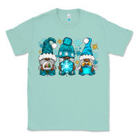 Seafoam winter afro gnomies Classic Tee - NancyCooperArtShop