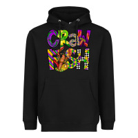 Black crawfish mardi gras Heavyweight Hoodie - CowGirlArtShop