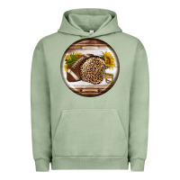 American Football Round Earrings Urban Hoodie | Teevron