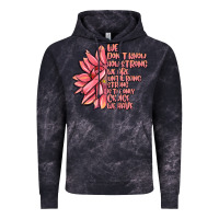 Cloud Black pink sunflower and cancer ribbon breast cancer Vintage Hoodie - MaliasSmallBusiness