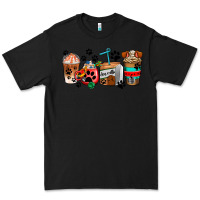 Black dogs coffee cups Premium Tee - AdoDesignShop