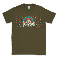 Army Green be kind Classic Tee - JahusDesignShop