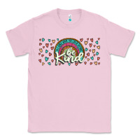 Bubblegum Pink be kind Classic Tee - JahusDesignShop