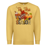 Antique Gold tis the season football Premium Sweatshirt - CowGirlArtShop