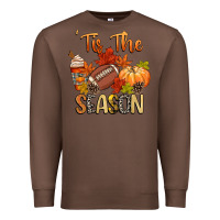 Chestnut tis the season football Premium Sweatshirt - CowGirlArtShop