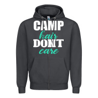 Smoke Camp Hair Don't Care Black Zipper Hoodie - Bettercallsaul