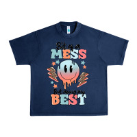 Navy bit of a mess but doing my best Urban Heavy Tee - MaliasSmallBusiness
