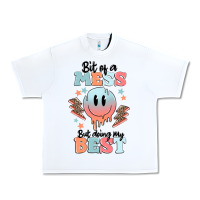 White bit of a mess but doing my best Urban Heavy Tee - MaliasSmallBusiness