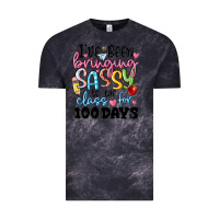 Cloud Black 100 days of school Vintage Tee - MaliasSmallBusiness