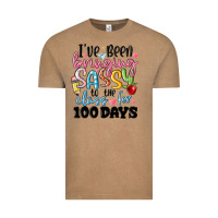 Vintage Coffee 100 days of school Vintage Tee - MaliasSmallBusiness
