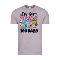 Vintage Zinc 100 days of school Vintage Tee - MaliasSmallBusiness