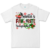 White santa's favorite sonographer Premium Tee - AdoDesignShop