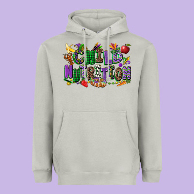 Child Nutrition Mardi Gras Cowgirl Heavyweight Hoodie Designed By Cowgirlartshop