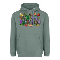 Sage child nutrition mardi gras cowgirl Heavyweight Hoodie - CowGirlArtShop