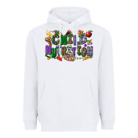 White child nutrition mardi gras cowgirl Heavyweight Hoodie - CowGirlArtShop