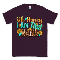 Plum oh honey i am that nana Classic Tee - NancyCooperArtShop