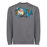 Storm Santa Baby Christmas Heavyweight Sweatshirt - MaliasSmallBusiness