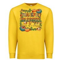 Lemon thankful blessed and kind of a mess Premium Sweatshirt - CowGirlArtShop