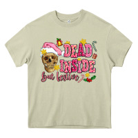 Mossy dead inside but festive Heavy Core Tee - AdoDesignShop
